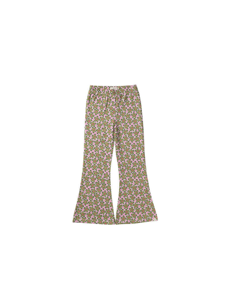 Your Wishes Baby & Peuter kleding Your Wishes Flared Legging - Rio Flower - aurora pink