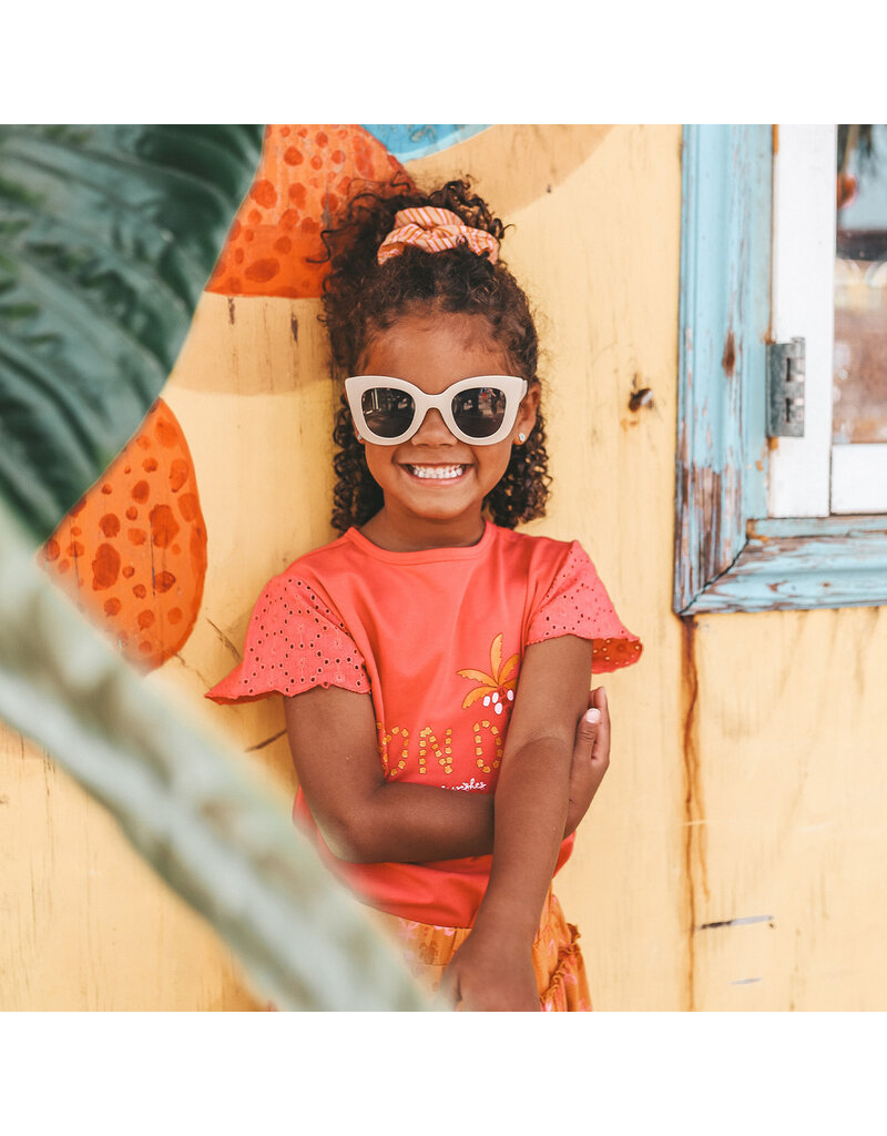 Your Wishes Baby & Peuter kleding Your Wishes T-shirt Bon Dia - front print - sorbet