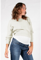 Love2Wait Love2Wait Trui - knit - cropped - Offwhite -  B999062 034