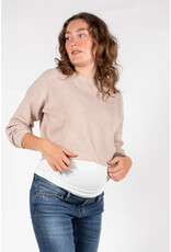 Love2Wait Love2Wait Trui - knit - cropped - Sand -  B999062 050