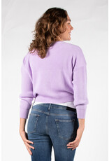 Love2Wait Love2Wait Trui - knit - cropped - Lilac -  B999062 069