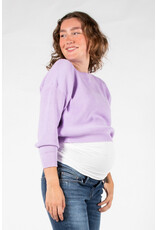 Love2Wait Love2Wait Trui - knit - cropped - Lilac -  B999062 069