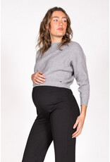 Love2Wait Love2Wait Trui - knit - cropped - grey -  B999062 002