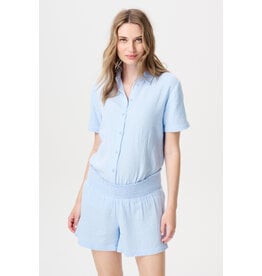 Noppies Noppies Zwangerschap - Voedingsblouse Pepep - light sky