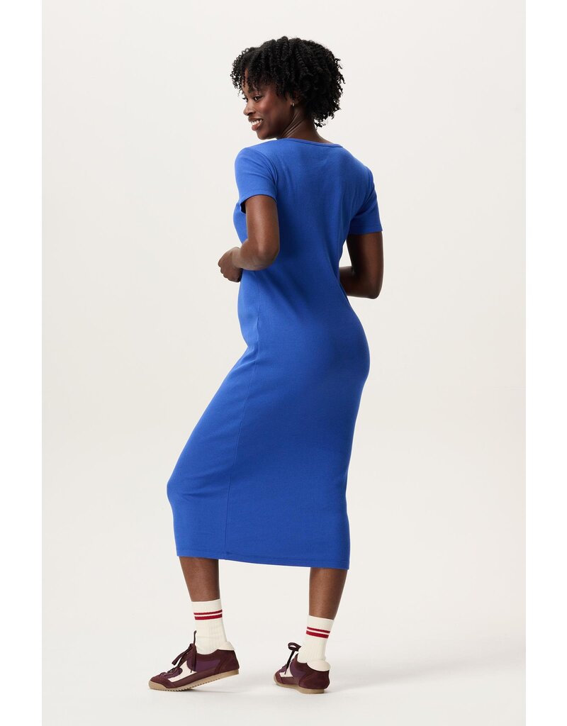 Noppies Noppies Jurk met voedingsfunctie Rafa - Dazzling Blue - 5020414 P018