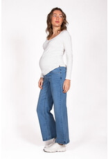 Love2Wait Love2Wait jeansWide Leg - Used Wash - B999031 026