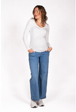 Love2Wait Love2Wait jeansWide Leg - Used Wash - B999031 026