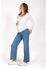 Love2Wait Love2Wait jeansWide Leg - Used Wash - B999031 026