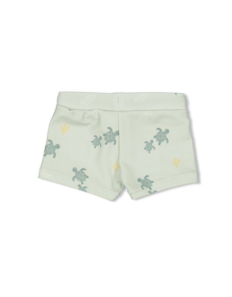Feetje Baby Feetje Zwembroekje - Turtelly Cool - zeegroen - 53200048