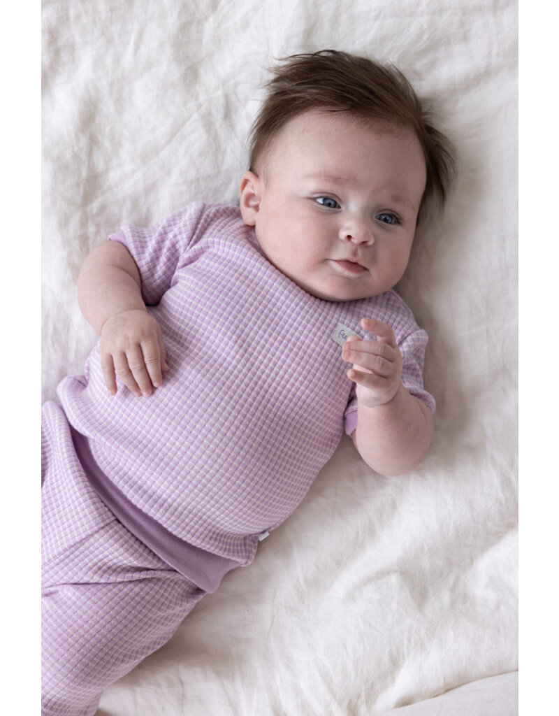 Feetje Baby Feetje Pyjama Shortama Wafel Summer Special Lila