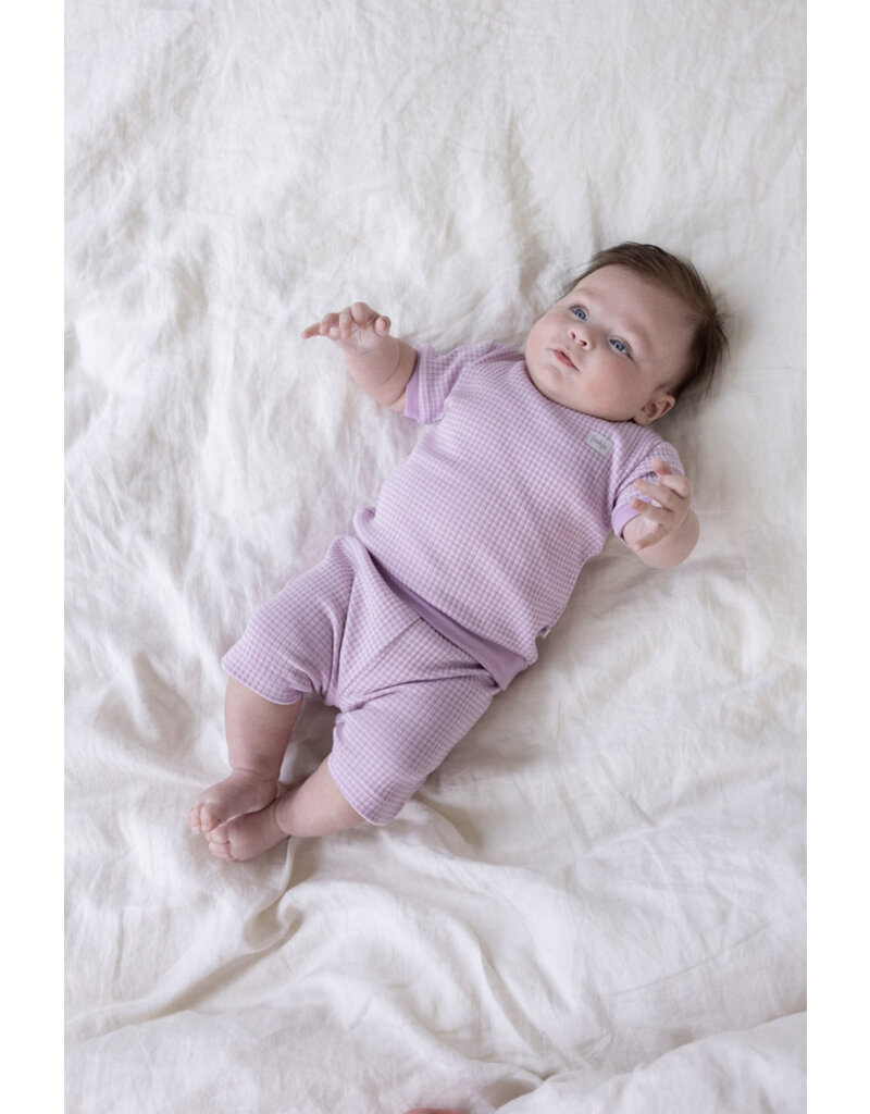Feetje Baby Feetje Pyjama Shortama Wafel Summer Special Lila