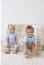 Feetje Baby Feetje Pyjama Shortama Wafel Summer Special - Baby Blue