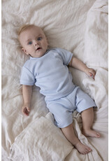 Feetje Baby Feetje Pyjama Shortama Wafel Summer Special - Baby Blue
