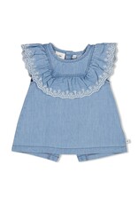 Feetje Baby Feetje Jurk + bloomer - Summer Denims - 52700039