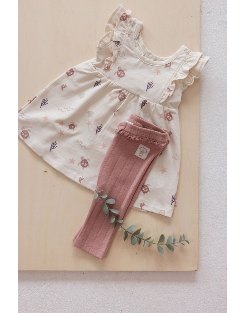 Feetje Baby Feetje Jurk ruches AOP - Starfish Wishes - offwhite - 51400543