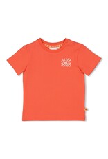 Feetje Baby Feetje T-Shirt - Happy Rio  - Koraal - 51700940