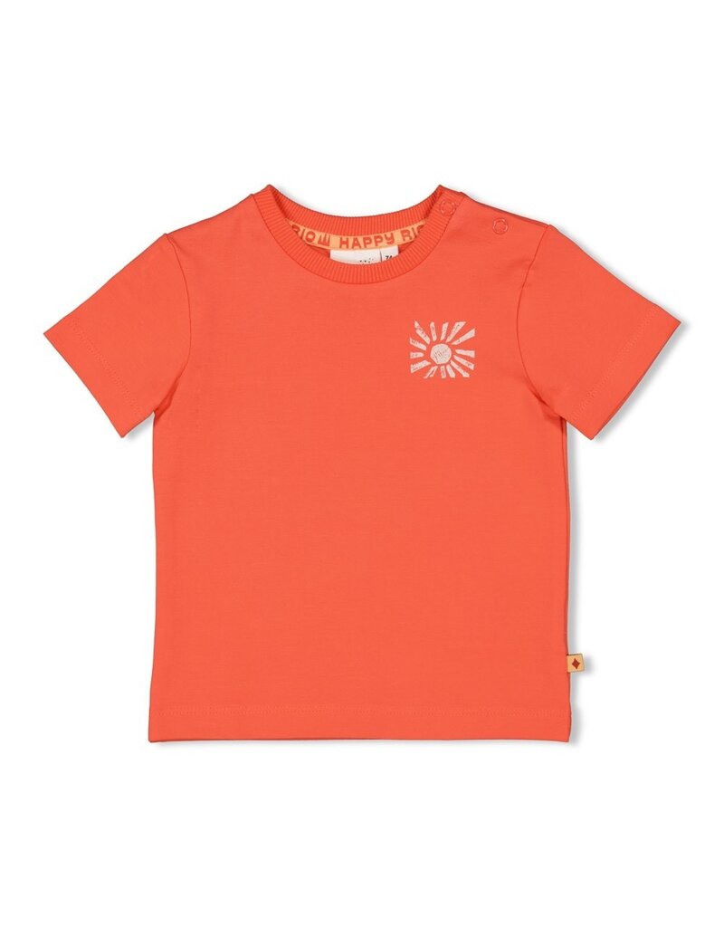 Feetje Baby Feetje T-Shirt - Happy Rio  - Koraal - 51700940