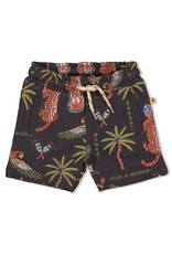 Feetje Baby Feetje Short AOP - Happy Rio  - Antraciet - 52100435