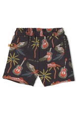 Feetje Baby Feetje Short AOP - Happy Rio  - Antraciet - 52100435