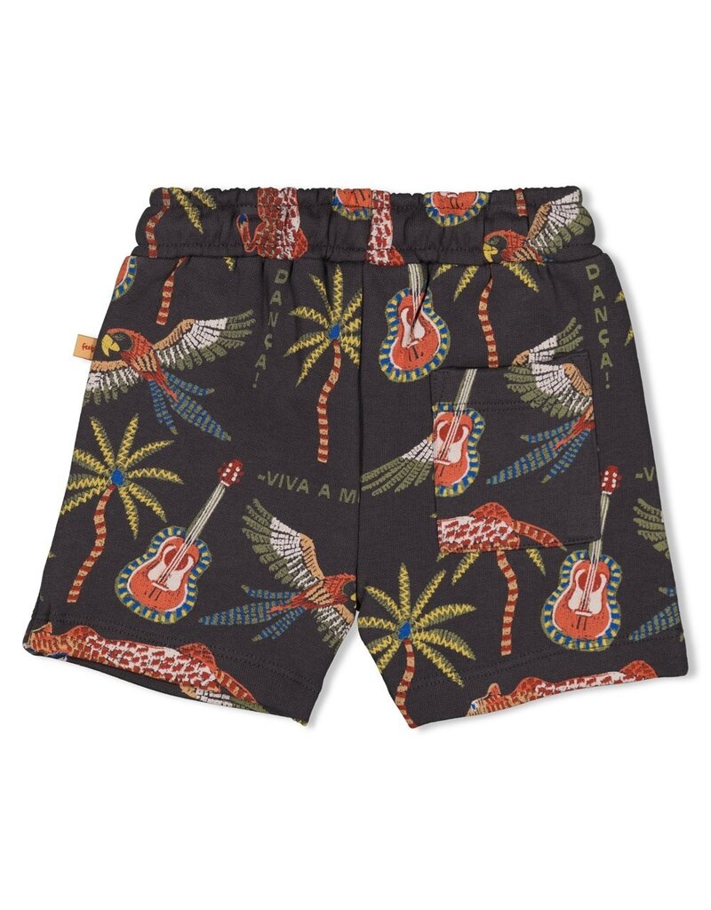 Feetje Baby Feetje Short AOP - Happy Rio  - Antraciet - 52100435