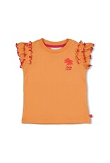 Feetje Baby Feetje T-shirt ruches - Samba Shake - oranje - 51700950