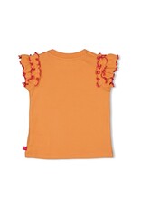 Feetje Baby Feetje T-shirt ruches - Samba Shake - oranje - 51700950