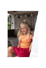 Feetje Baby Feetje T-shirt ruches - Samba Shake - oranje - 51700950