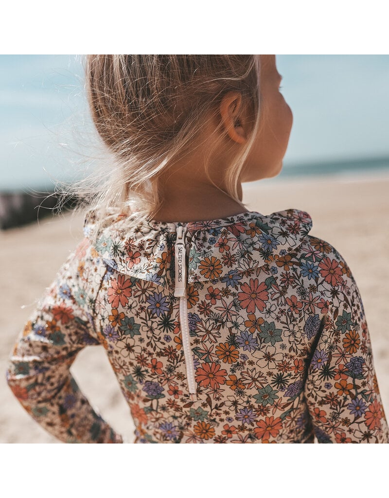 Salted Stories Salted Stories - Swim Bodysuit - Sparkley Fleurs