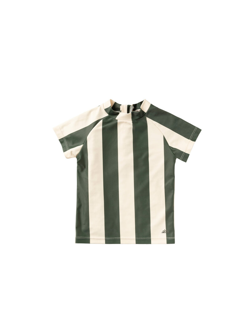 Salted Stories Salted Stories - Swim Shortsleeve - Wide Stripe