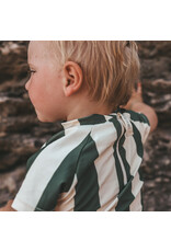 Salted Stories Salted Stories - Swim Shortsleeve - Wide Stripe