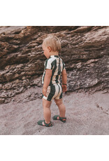 Salted Stories Salted Stories - Swim Shortsleeve - Wide Stripe