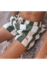 Salted Stories Salted Stories - Swim Short- Wide Stripe
