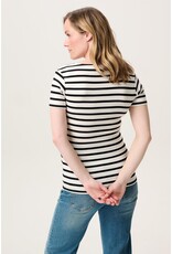 Noppies Noppies shirt - nursing - Sanson - cream gestreept 50N0013 N340