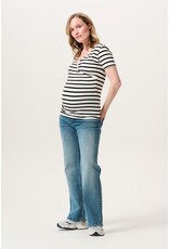 Noppies Noppies shirt - nursing - Sanson - cream gestreept 50N0013 N340
