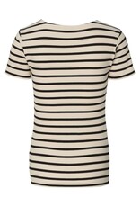 Noppies Noppies shirt - nursing - Sanson - cream gestreept 50N0013 N340