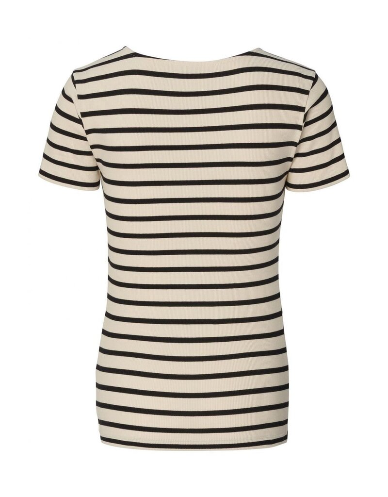 Noppies Noppies shirt - nursing - Sanson - cream gestreept 50N0013 N340