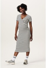 Noppies Noppies dress - nursing - Soiree- cream gestreept 50N0412 N340