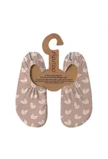 Slipstop Shoes - Amber - Leafs - oud roze