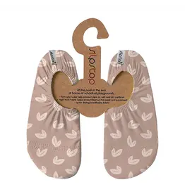 Slipstop Shoes - Amber - Leafs - oud roze