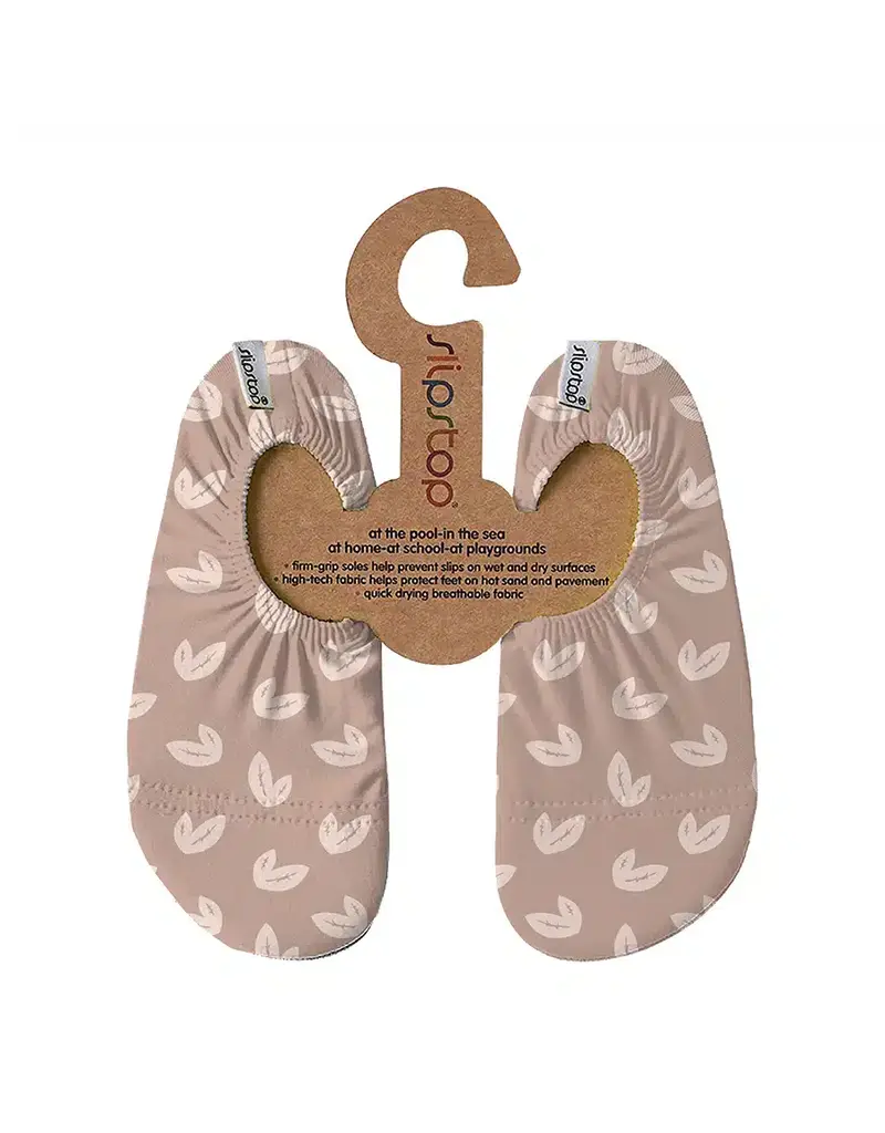 Slipstop Shoes - Amber - Leafs - oud roze
