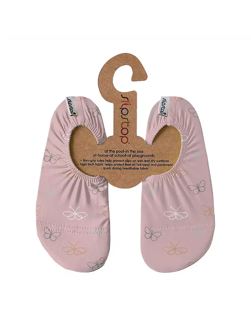 Slipstop Shoes - Butterfly - Peach