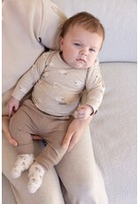 Feetje Baby Feetje Broek Jog - Sleepy Sheepy - bruin melange - 52202377