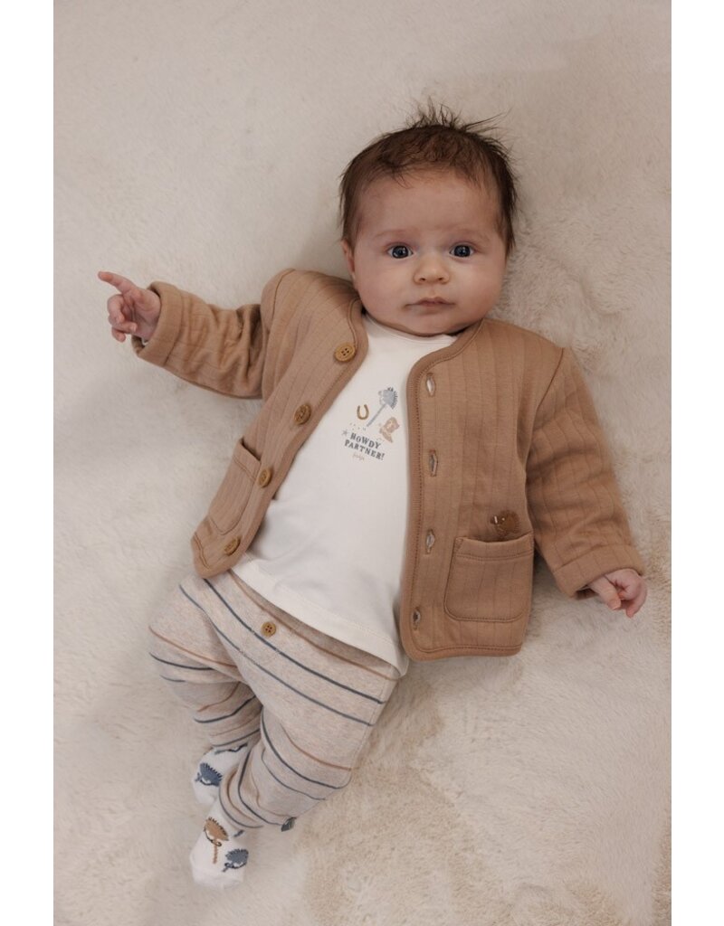 Feetje Baby Feetje Jongen - Shirt met front print - Howdy - Offwhite - 51602602