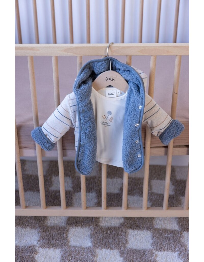 Feetje Baby Feetje Jongen - Shirt met front print - Howdy - Offwhite - 51602602