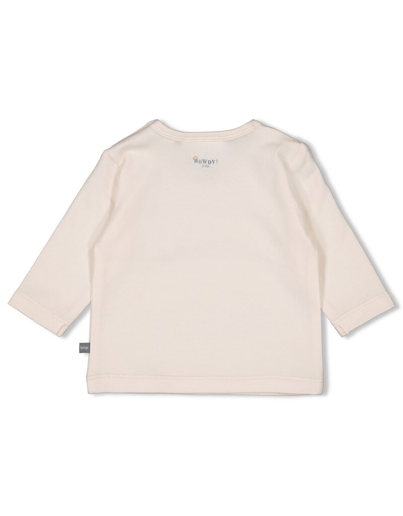 Feetje Baby Feetje Jongen - Shirt met front print - Howdy - Offwhite - 51602602