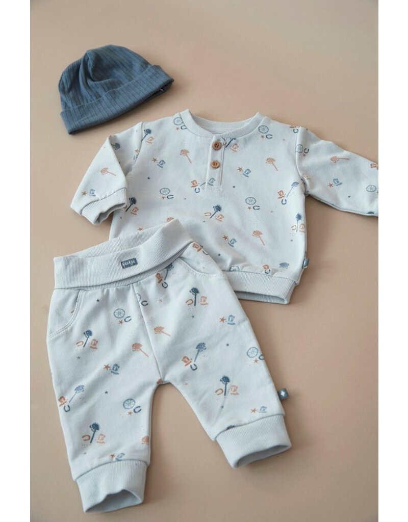 Feetje Baby Feetje Jongen - Sweater AOP - Howdy - Blauw - 51602607