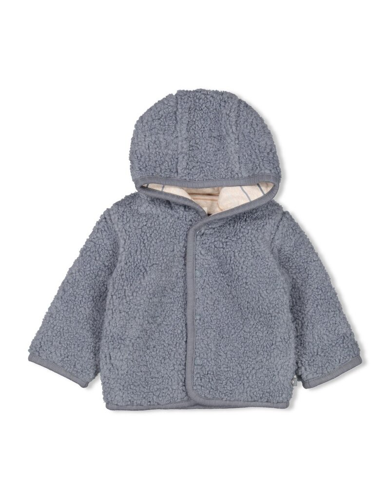 Feetje Baby Feetje Jongen - Jasje Boucle reversible - Howdy - Blauw - 51800353