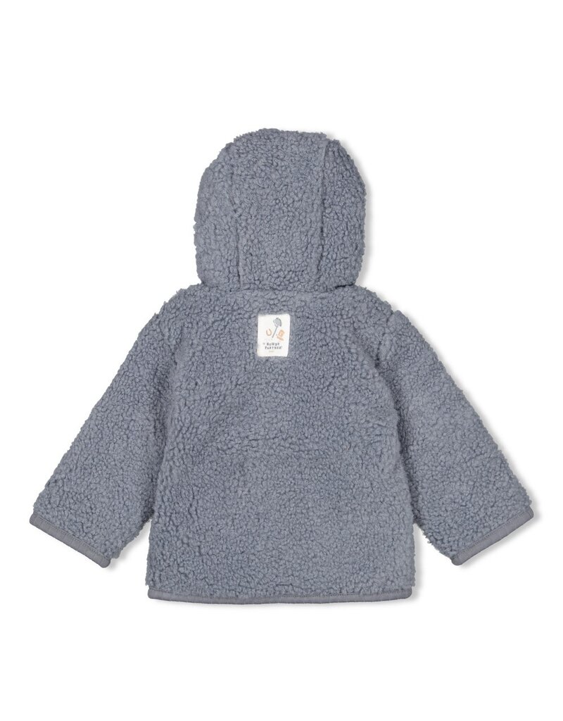 Feetje Baby Feetje Jongen - Jasje Boucle reversible - Howdy - Blauw - 51800353