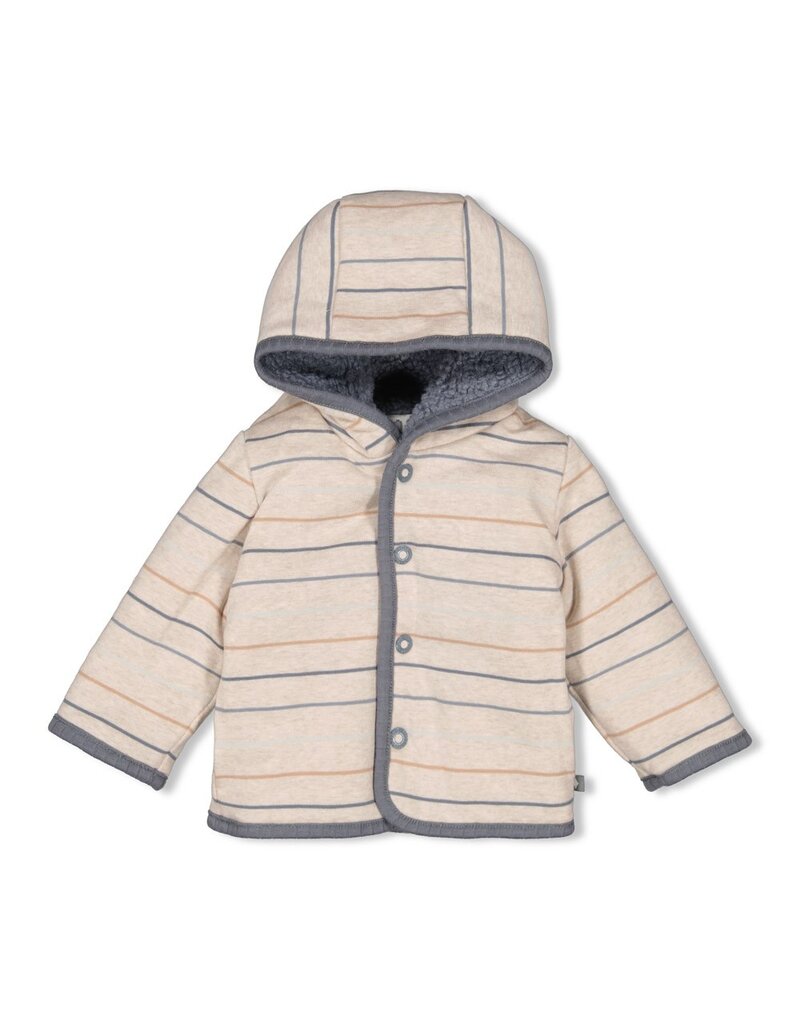 Feetje Baby Feetje Jongen - Jasje Boucle reversible - Howdy - Blauw - 51800353
