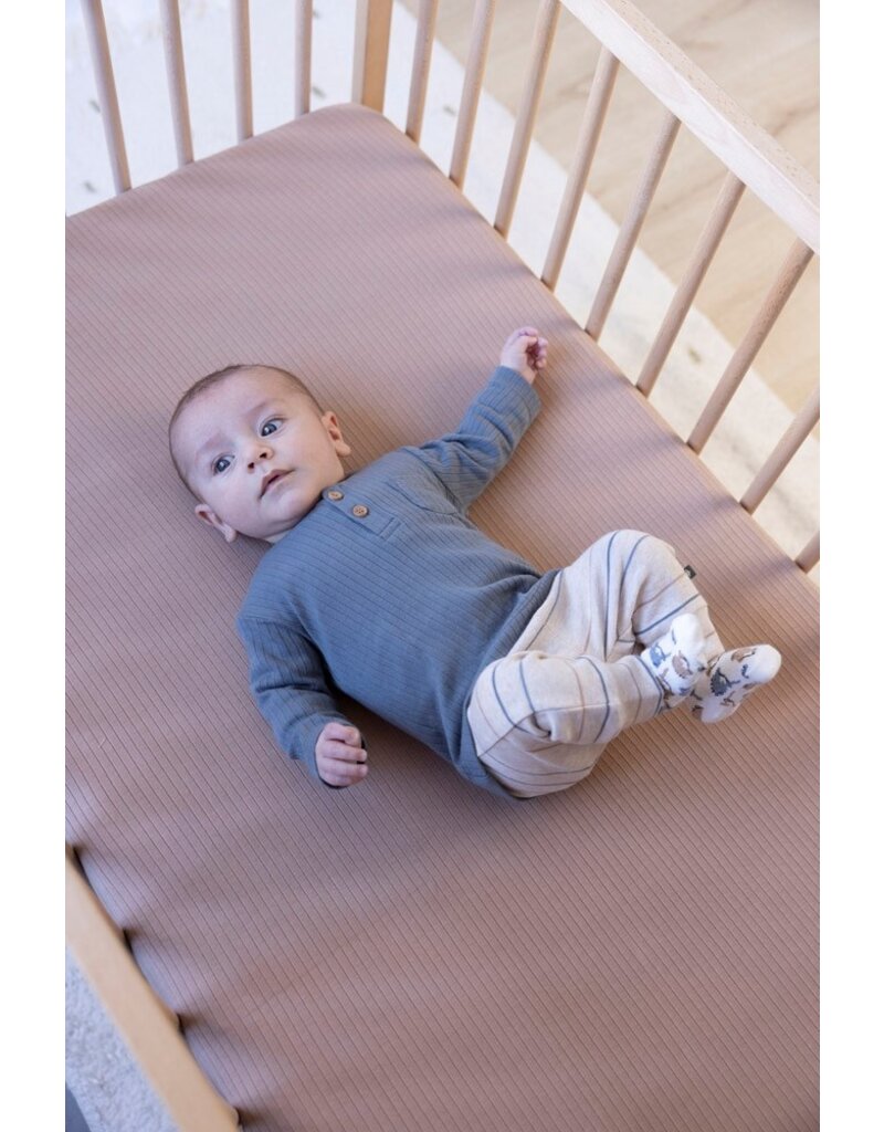 Feetje Baby Feetje Jongen - Broekgestreept - Howdy - Taupe Melange - 52202402